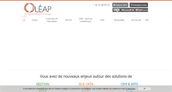 Desktop Screenshot of oleap.com