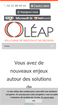 Mobile Screenshot of oleap.com